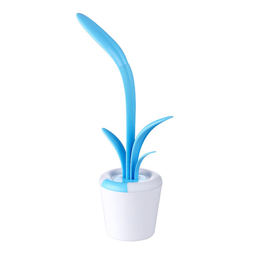 GlowLeaf USB LED Desk Lamp – Eye-Care Ambient Light for Study, Work & Bedroom Decor