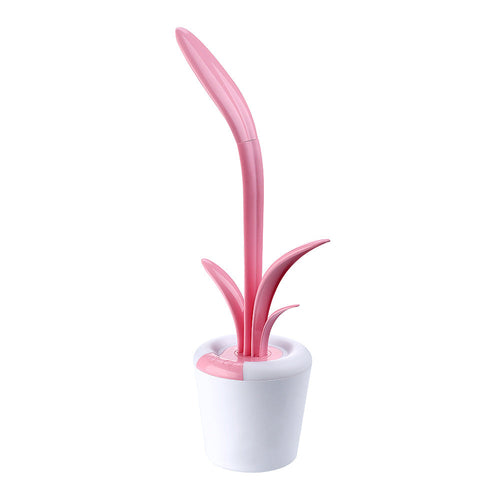 GlowLeaf USB LED Desk Lamp – Eye-Care Ambient Light for Study, Work & Bedroom Decor