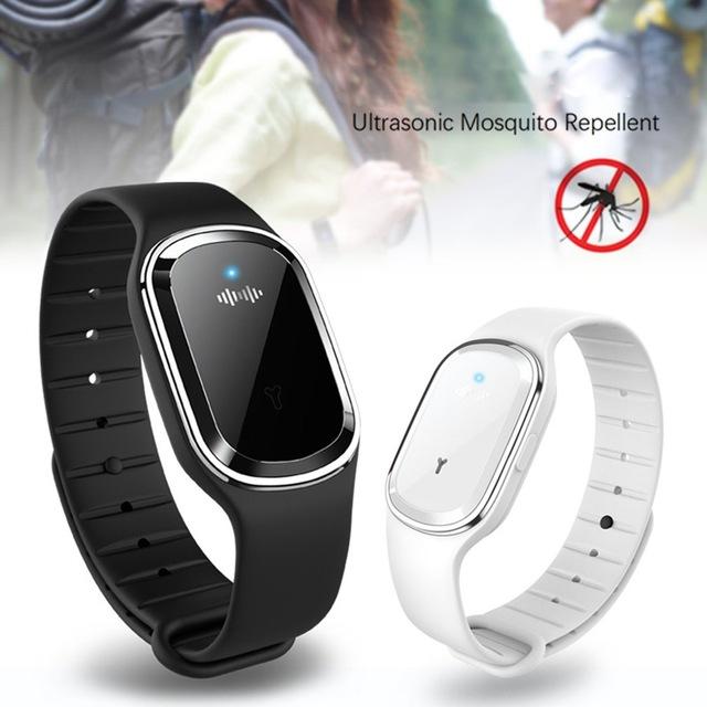 BuzzGuard Electronic Mosquito Repellent Wristband – Chemical-Free Rechargeable Protection for Indoor & Outdoor Use