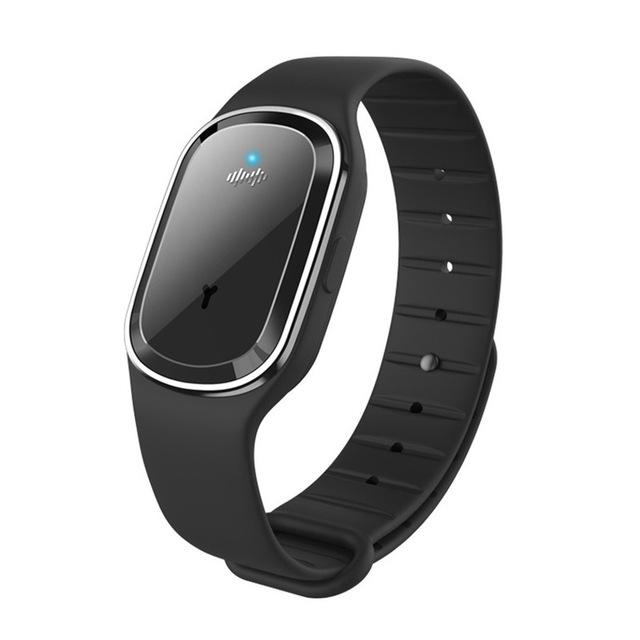 BuzzGuard Electronic Mosquito Repellent Wristband – Chemical-Free Rechargeable Protection for Indoor & Outdoor Use