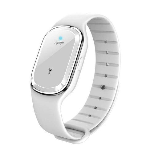 BuzzGuard Electronic Mosquito Repellent Wristband – Chemical-Free Rechargeable Protection for Indoor & Outdoor Use
