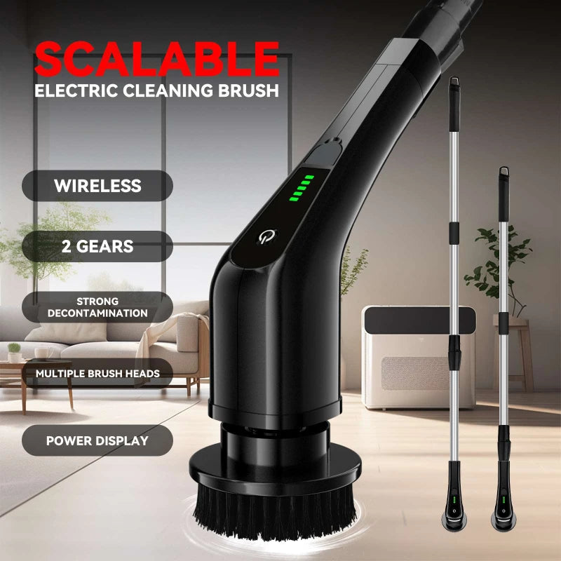 8-in-1 Electric Cleaning Brush | Cordless Rechargeable Cleaning brush