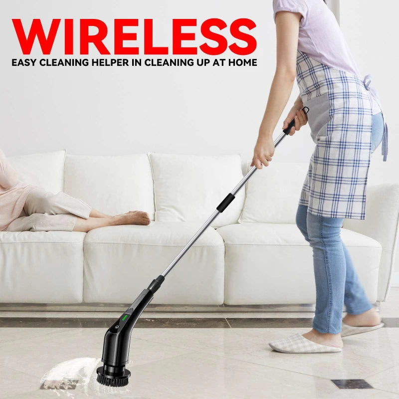 8-in-1 Electric Cleaning Brush | Cordless Rechargeable Cleaning brush
