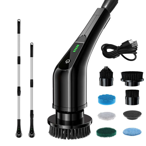 8-in-1 Electric Cleaning Brush | Cordless Rechargeable Cleaning brush
