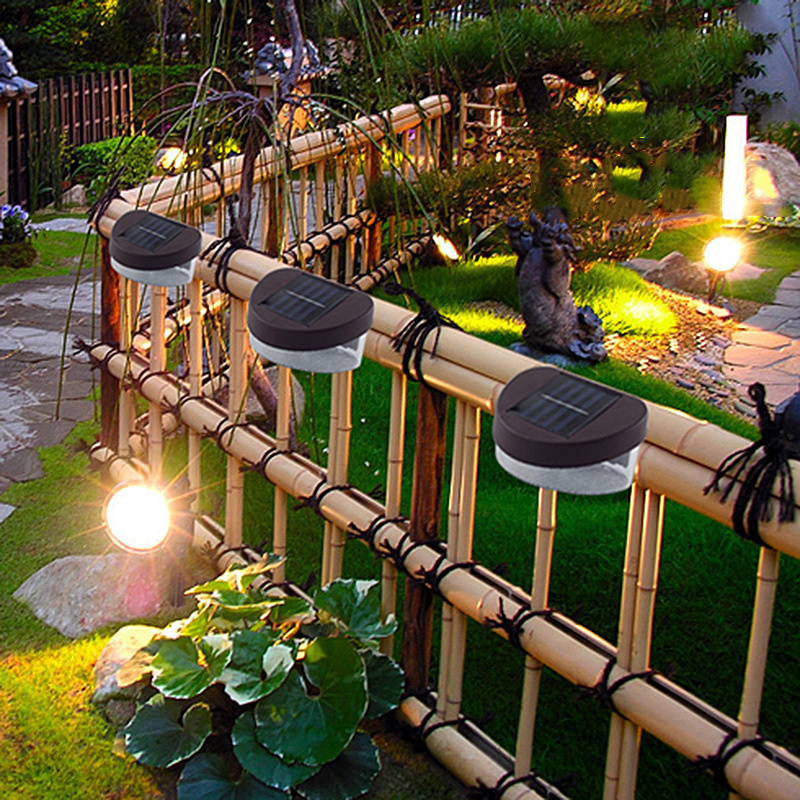 Outdoor Solar Powered LED lights for Fences & Walls