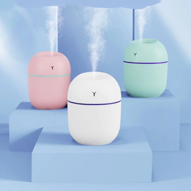 Portable Humidifier Aroma Essential Oil Diffuser LED