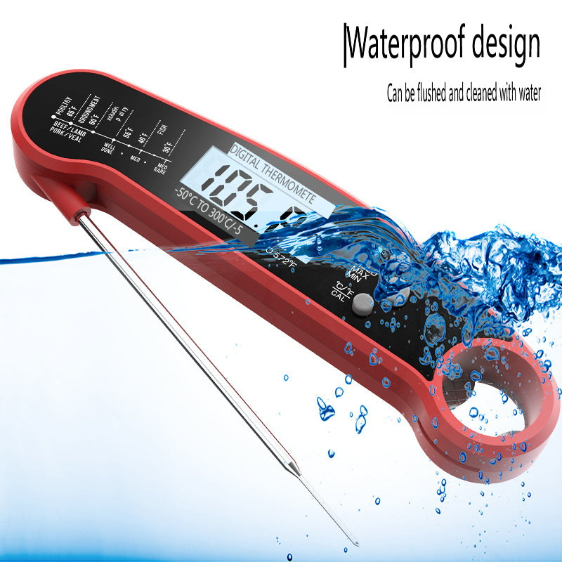 Digital Instant Read Meet Thermometer for Cooking, Grilling & BBQ