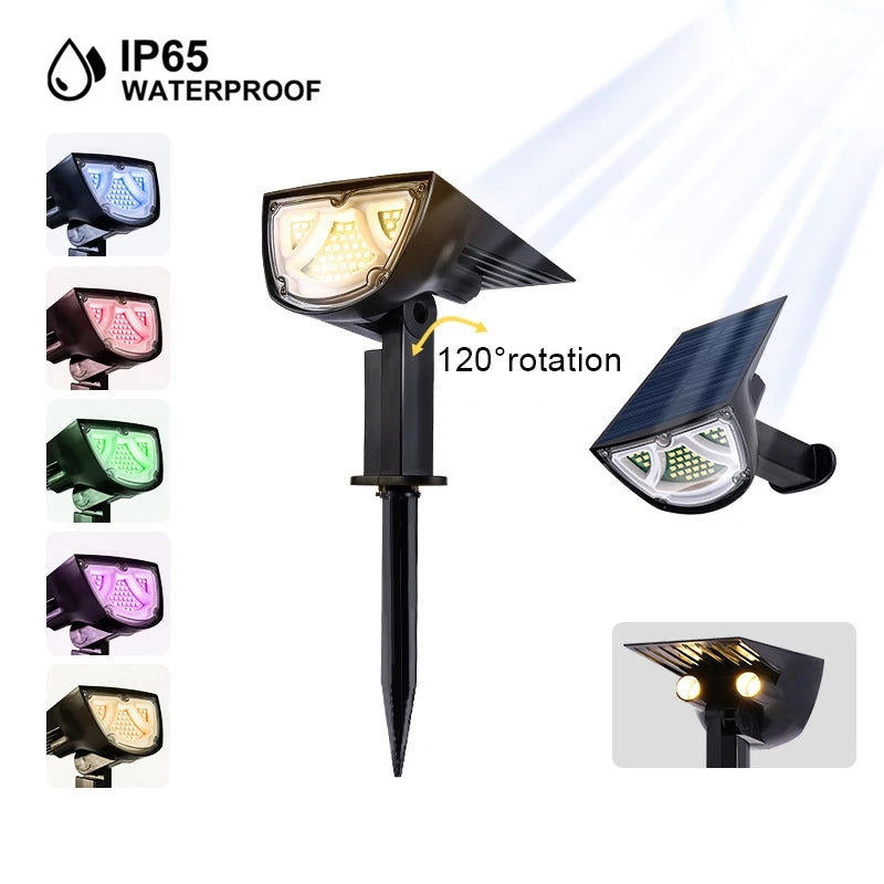 Waterproof Adjustable Solar Light Garden Lamp