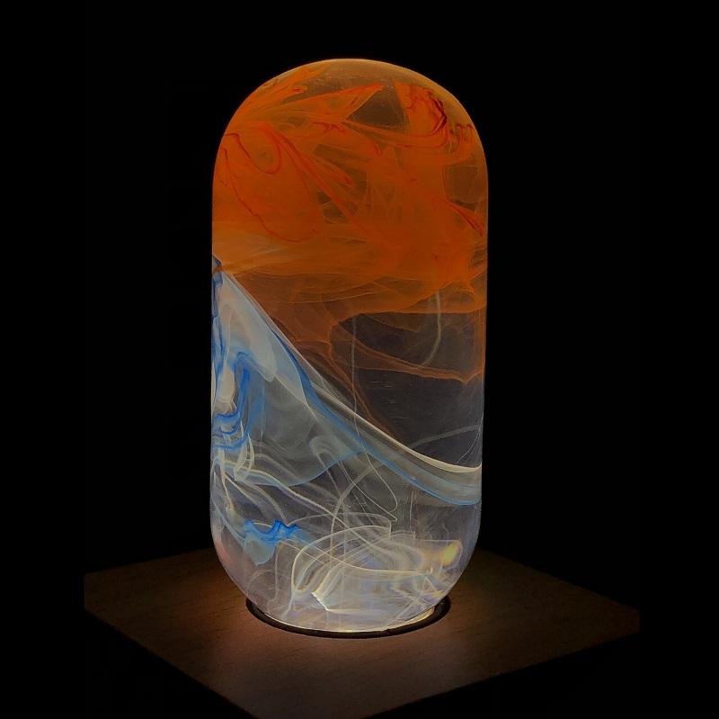 AuroraGlow Artistic LED Ambient Lamp Set – Modern Decorative Mood Lighting for Home & Bedroom (4-Pack)