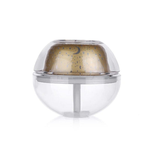 USB Crystal Night Lamp Humidifier | 500ml Aroma Diffuser